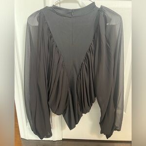 POL Blouse. Color black. Size small. Never worn